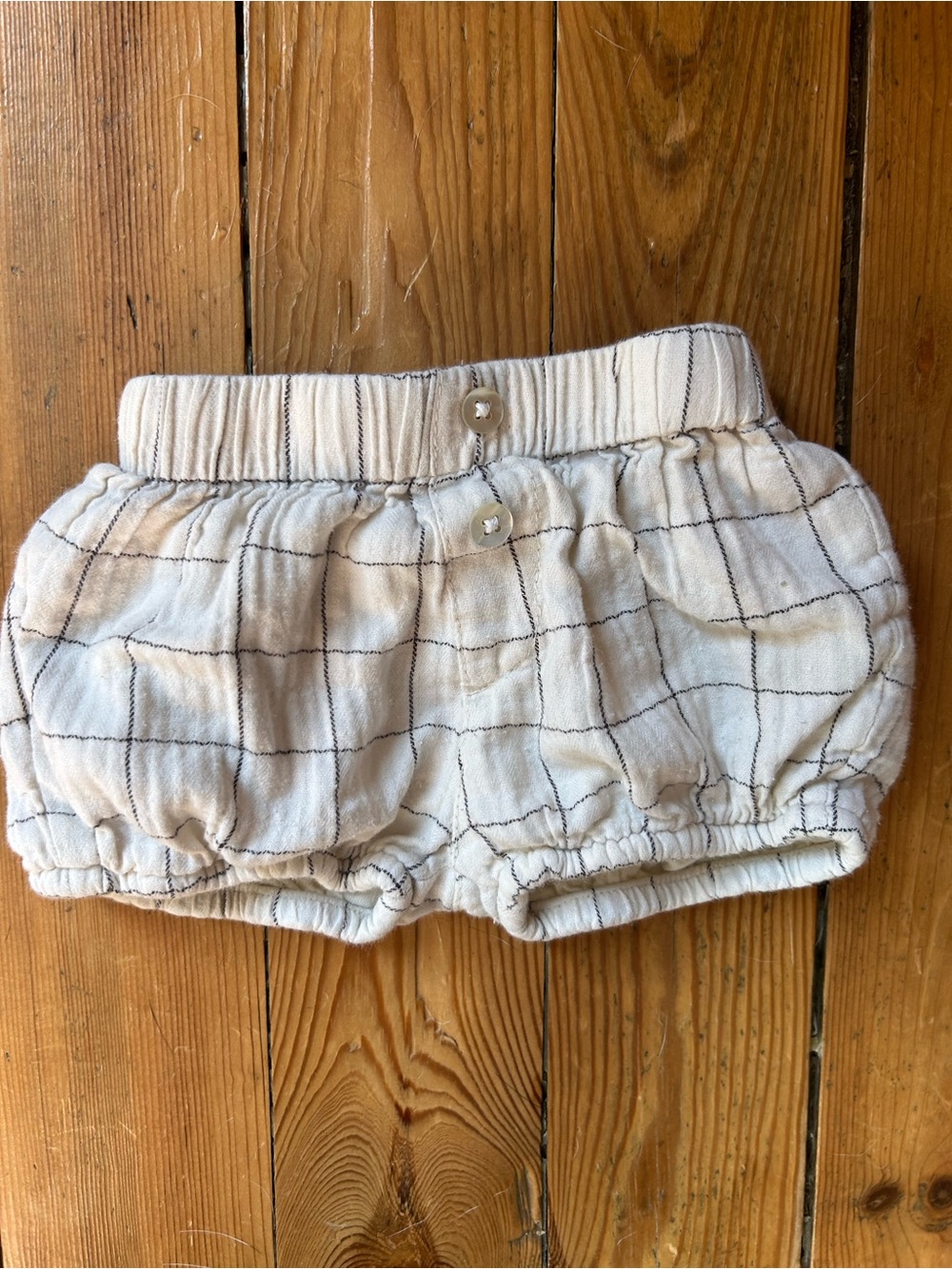 Rylee + Cru plaid bloomers - 12-18m free with bundle